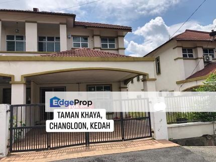 Semi-D 2 Tingkat Taman Khaya, Changlun, Kedah , Kedah, Kubang Pasu