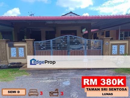 Cantik Semi-D untuk dijual di Taman Seri Sentosa, Lunas, Kedah , Kedah, Lunas