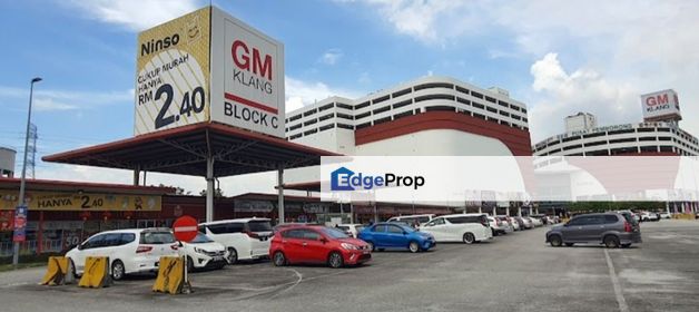 GM klang wholesale shoplot for sale , Selangor, Klang