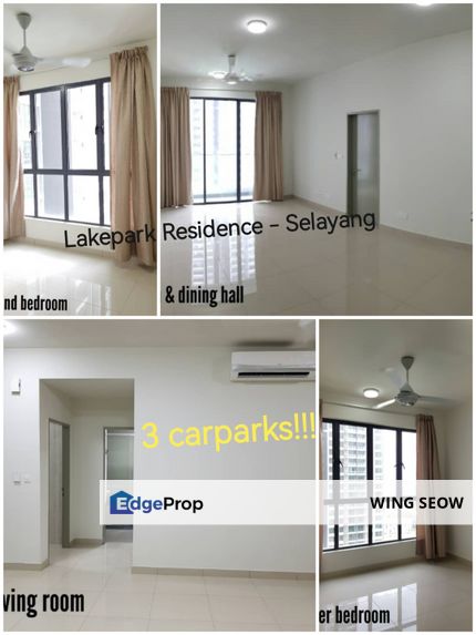 Lake Park residence for Sale Pool View 3 carparks selayang Kepong , Selangor, Selayang