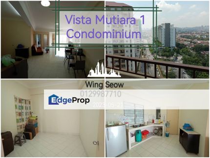 Vista Mutiara 1 one Condominium for sale Kepong MRT Station Metro Prima , Kuala Lumpur, Kepong