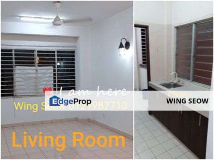 2 carparks Sri Kejora apartment Subang Bestari Build in kitchen cabinet , Selangor, Subang Bestari