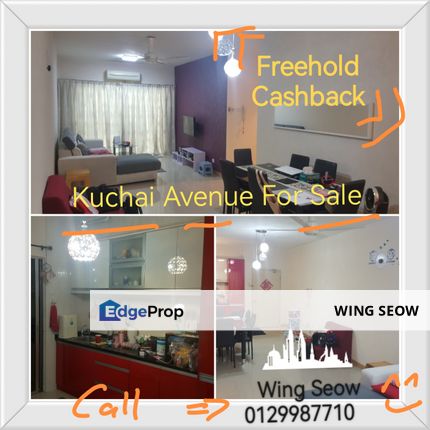 Freehold Kuchai Avenue Service residence Sales Full Loan 100% Cashback , Kuala Lumpur, Kuchai Lama