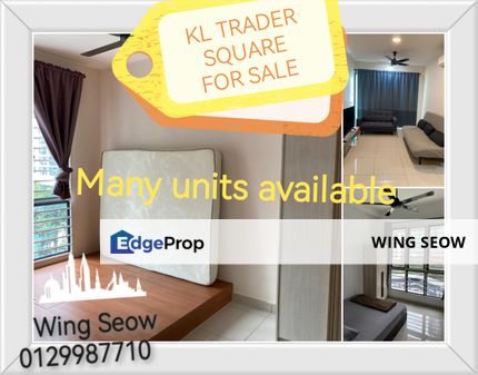 KL TRADER SQUAre Free Hold for sale Fully furnished Setapak Gombak Jalan Genting Klang, Kuala Lumpur, Gombak