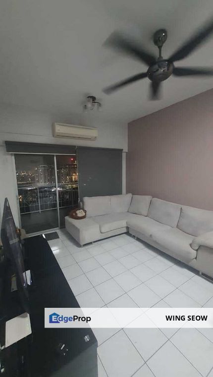 Menara Menjalara Condominium 八角楼 982 sqft for sales Renovated Kitchen cabinet Freehold Block CK, Kuala Lumpur, Bandar Menjalara