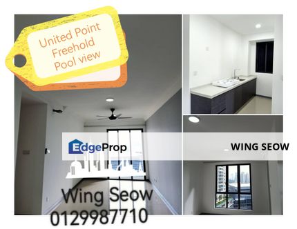 United Point Service Residence Condominium @ Segambut Sri Sinar Kepong For Sales Pool View low floor, Kuala Lumpur, Segambut