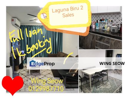 Residensi Laguna Biru 2 Rawang for sales Reno Kitchen cabinet 100% Loan low deposit Kundang Sungai buloh, Selangor, Rawang