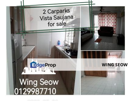 Vista saujana Apartment Condominium Wangsa permai Aman Puri Sales Kepong 2 carpark limited unit, Selangor, Kepong