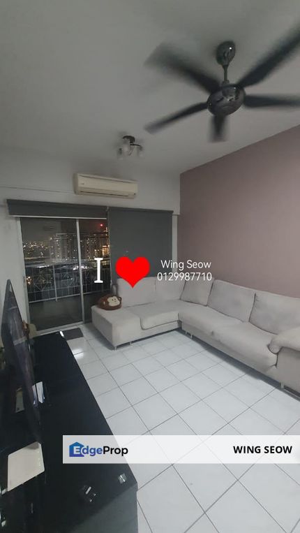 Lowest Price Sale Menara menjalara Condominium Freehold Kepong Desa park Furnished and renovated High Floor, Kuala Lumpur, Bandar Menjalara