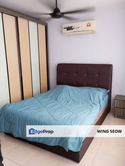 casa magna master room for rent / Vista Mutiara condominium for rent fully furnished walking to Mrt Metro Prima Kepong Jinjang, Kuala Lumpur, Kepong