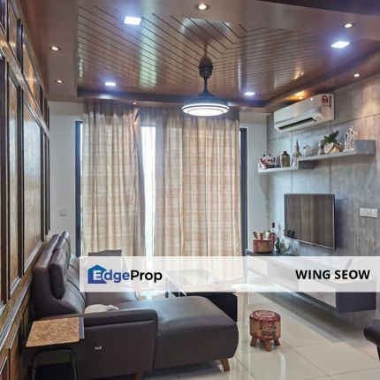 Lakepark residence Selayang Fully furnished Genting view 1125 sqft KL 2 parking lot ready move in Superb cozy and nice, Selangor, Selayang