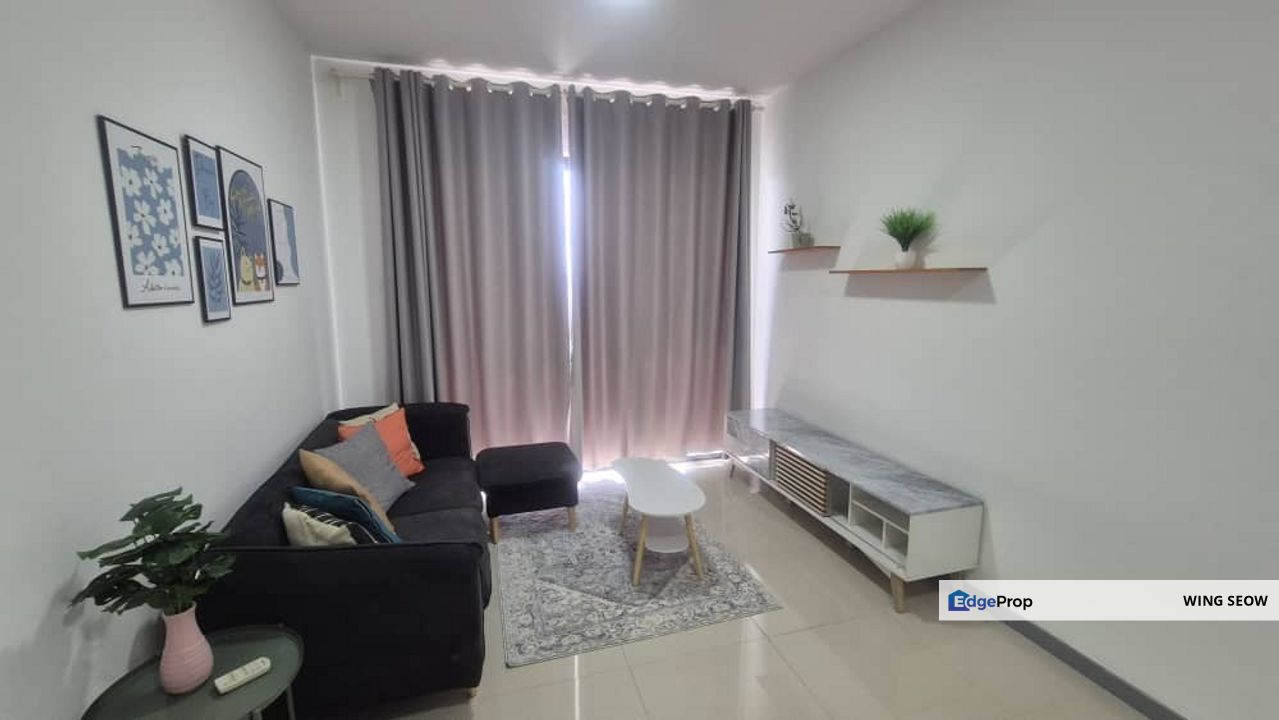 United Point Residence, Condominium for Rent Fully Furnished 958sqft two carpark high floor, Kuala Lumpur, Segambut