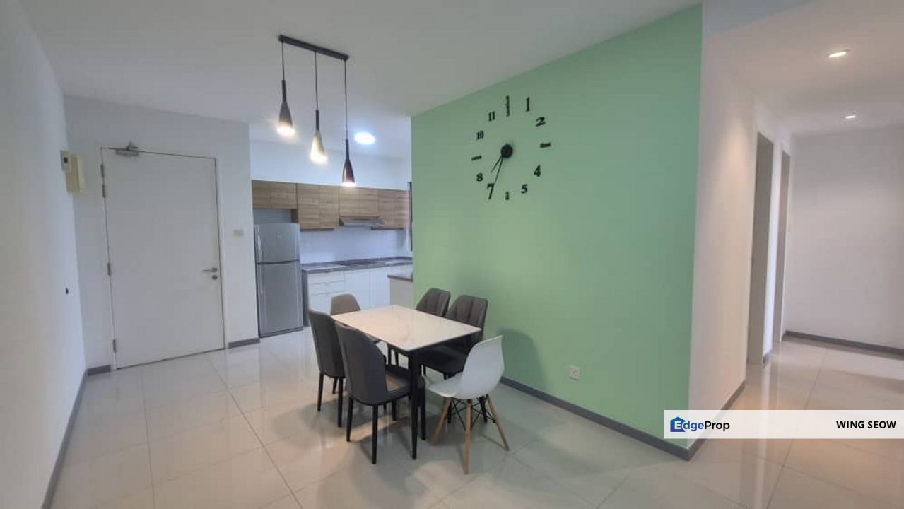 United Point Residence, Condominium for Rent Fully Furnished 958sqft two carpark high floor, Kuala Lumpur, Segambut