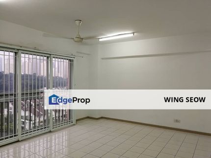 Prima Tiara 1 condominium Segambut Sri Sinar for RENT 3bedroom 2bathroom 1 cover carpark Newly Painted & Well Maintained, Kuala Lumpur, Segambut