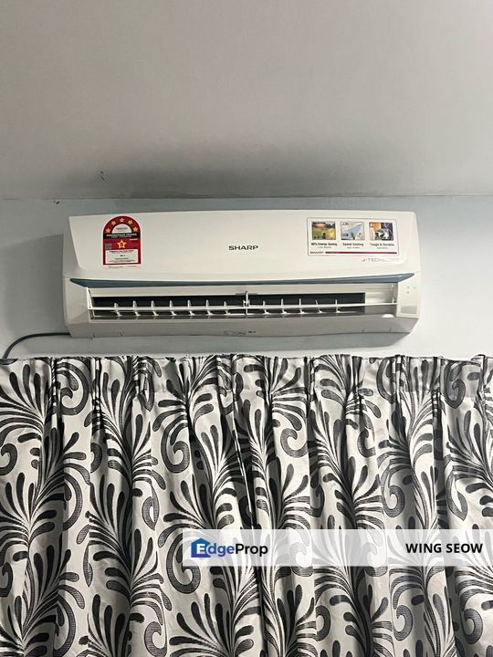 Permai Apartment Damansara Damai Fully furnished 3rd floor for rent with Internet Wifi High speed Kepong Sg buloh KL, Selangor, Damansara Damai