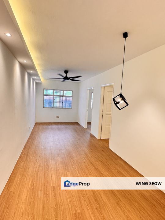 Low cost flat Brand new renovated harmoni apartment damansara damai low deposit 1 k booking 100% loan, Selangor, Damansara Damai
