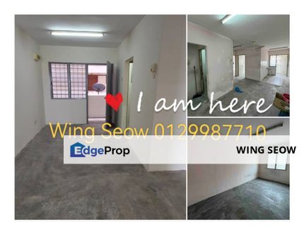Many Units Desa Satu Apartment For sale Low cost Flat for 1st home buyer Full loan 1k booking Kepong Aman Puri, Selangor, Kepong