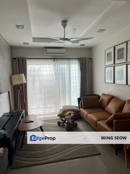 Casa Idaman Condominium Jalan Ipoh / Sentul For Rent Partly furnished KLCC View Ready move in Kitchen cabinet , Kuala Lumpur, Jalan Ipoh