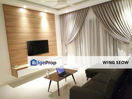 Scenaria condominium for Rent @sri sinar segambut Fully furnisehd block A high floor, Kuala Lumpur, Segambut