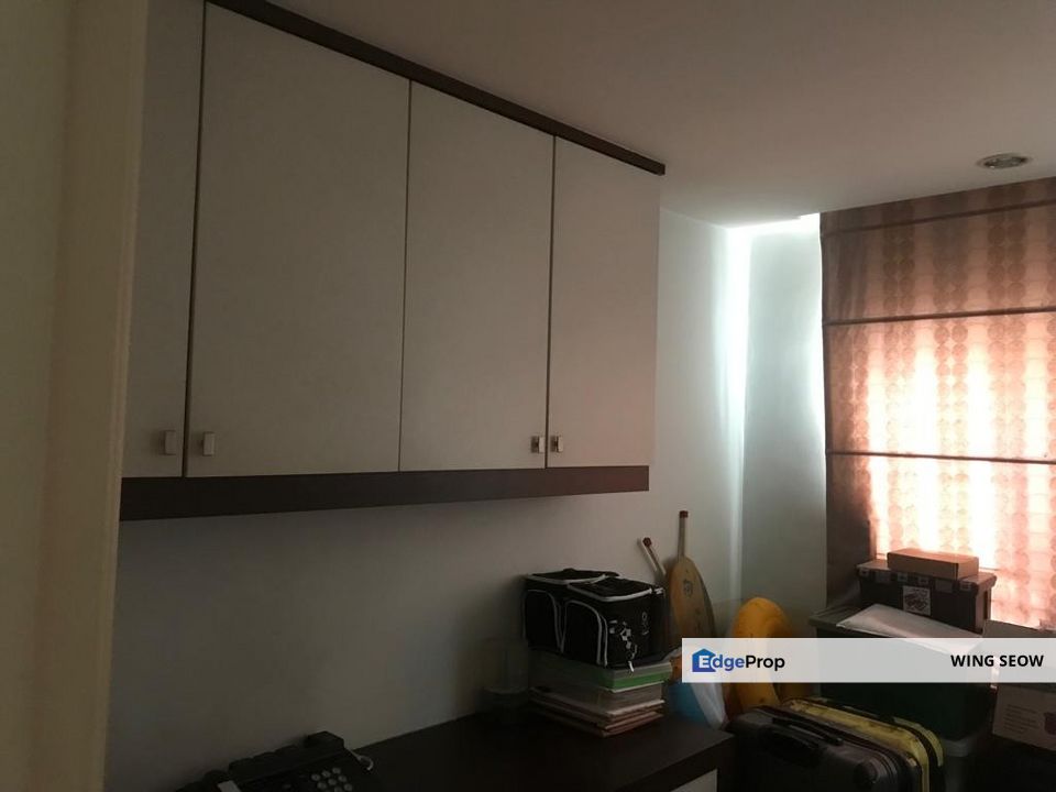 Fully furnished rent @ Sri Putramas 1 Condominium @ Jalan Kuching / jalan Ipoh Kepong KL Pool view Kitchen cabinet, Kuala Lumpur, Dutamas