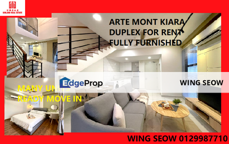 Mk3 Arte Mont Kiara Fully furnished and renovated for rent Mid Floor @ Publika Solaris Dutamas, Kuala Lumpur, Mont Kiara