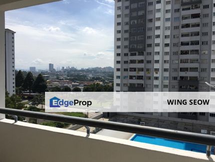Suria Kipark Damansara Kepong For rent Aman Puri Wangsa permai Mrt pool view basic unit, Kuala Lumpur, Kepong