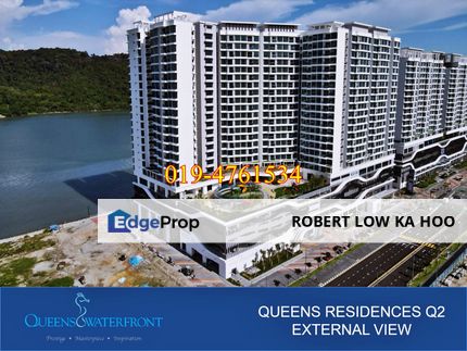 New Completed Project : QUEENS RESIDENCES Q2 @ QUEENS WATERFRONT Condominium in Bayan Lepas For Sale, Penang, Bayan Lepas