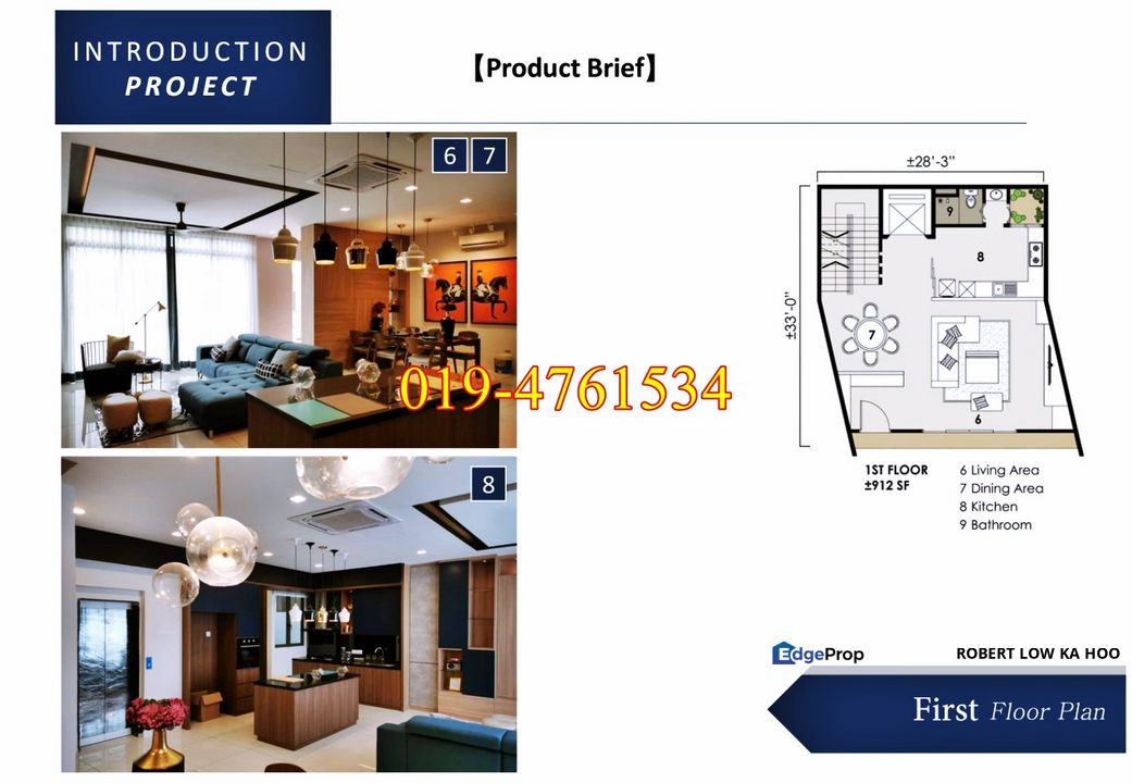 New Completed Project : UL RESIDENCE 5 Storey Terrace in Ayer Itam For Sale, Penang, Ayer Itam