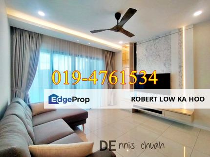 Seaview and Swimming Pool View : QUEENS RESIDENCES in Sungai Nibong ( For Rent ), Penang, Sungai Nibong