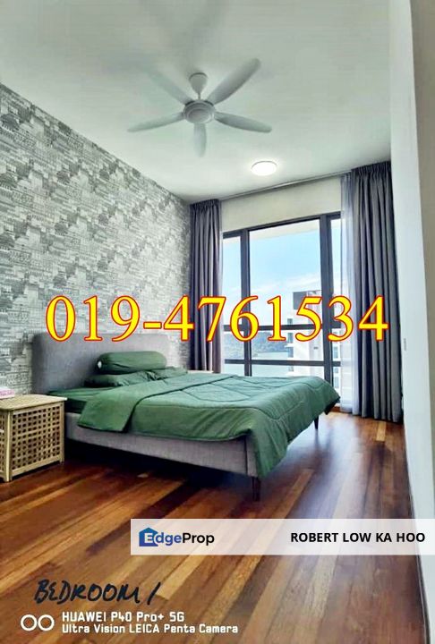 Seaview and Swimming Pool View : QUEENS RESIDENCES in Sungai Nibong ( For Rent ), Penang, Sungai Nibong