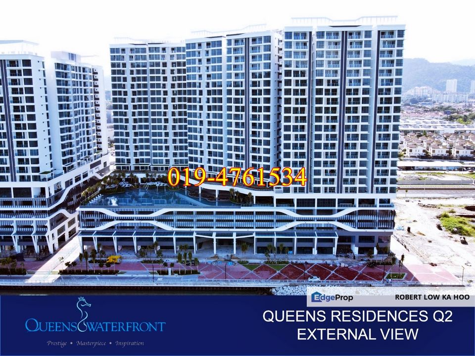 City View : QUEENS RESIDENCES Condominium in Sungai Nibong ( For Rent ), Penang, Sungai Nibong