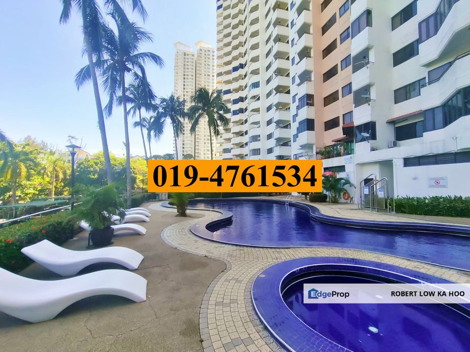 High Floor Seaview : SRI SAYANG Apartment in Batu Ferringhi ( For Rent ), Penang, Batu Ferringhi