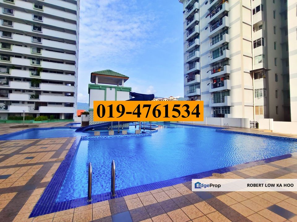 High Floor Corner Unit : HALAMAN KRISTAL Condominium in Jelutong ( For Rent ), Penang, Georgetown