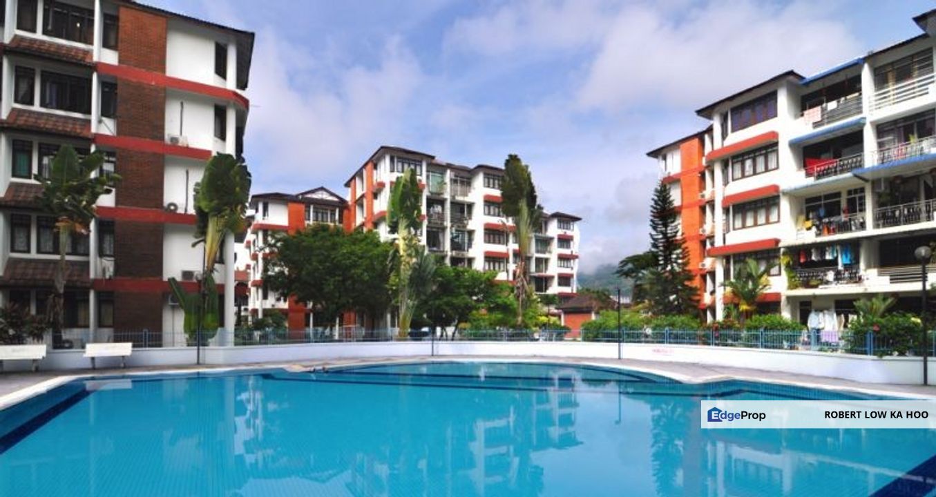 Corner Unit : MEDAN LUMBA KUDA Condominium in Ayer Itam ( For Sale ), Penang, Ayer Itam