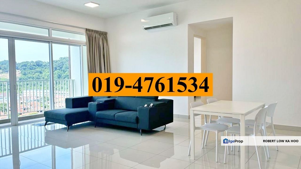 Pool View and Seaview : FERRINGHI RESIDENCE 2 Condominium in Batu Ferringhi ( For Rent ), Penang, Batu Ferringhi