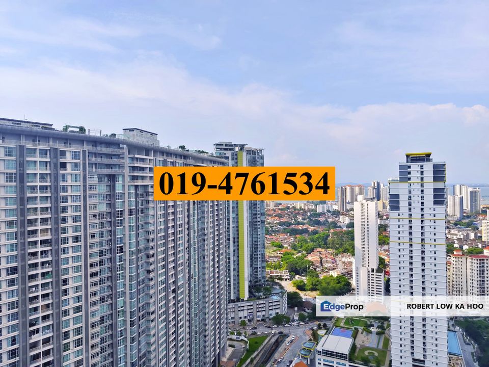 High Floor : MONT RESIDENCE Condominium in Tanjung Tokong ( For Rent ), Penang, Tanjung Tokong