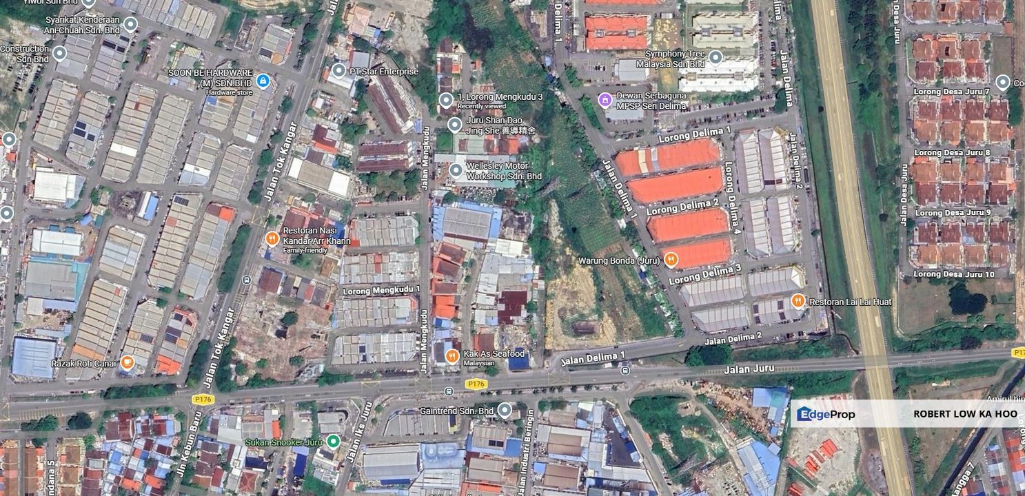 2 Storey Semi Detached at TAMAN SERI DELIMA, Juru ( For Sale ), Penang, Juru