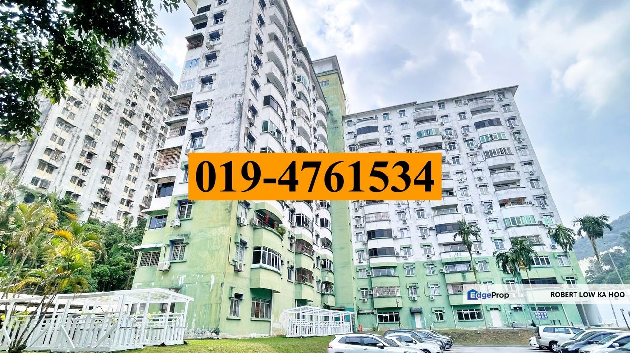Kek Lok Si View : KIARA INDAH Condominium in Paya Terubong ( For Sale ), Penang, Paya Terubong