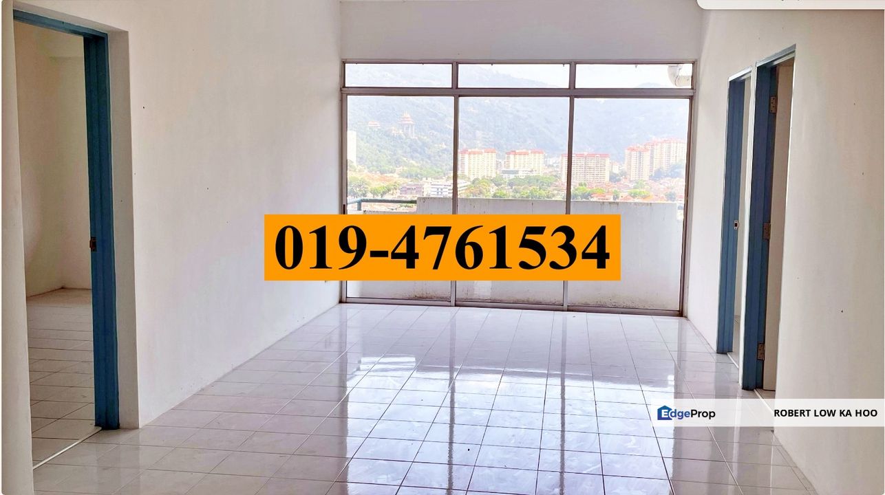 Kek Lok Si View : KIARA INDAH Condominium in Paya Terubong ( For Sale ), Penang, Paya Terubong
