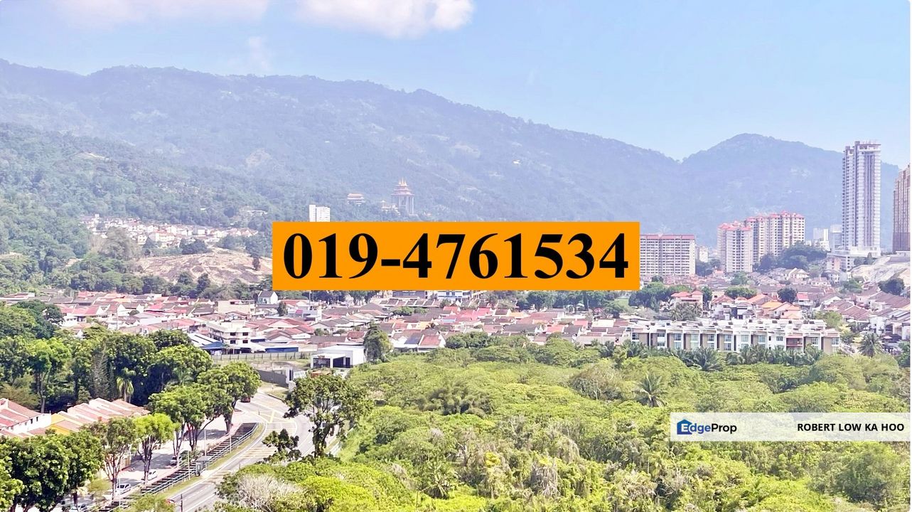 Kek Lok Si View : KIARA INDAH Condominium in Paya Terubong ( For Sale ), Penang, Paya Terubong