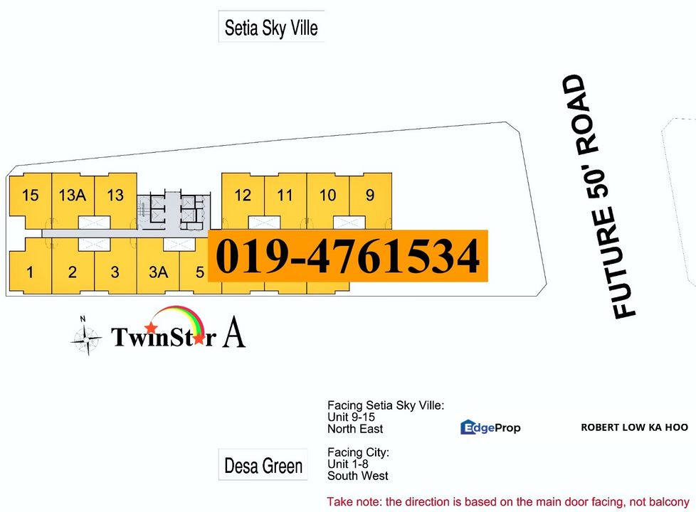 New Project : TWINSTAR in Jelutong ( For Sale ), Penang, Jelutong