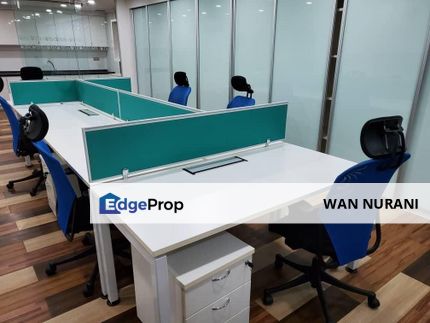 Fully Furnished Office Plaza Damas II Sri Hartamas KL For Rent, Kuala Lumpur, Sri Hartamas 