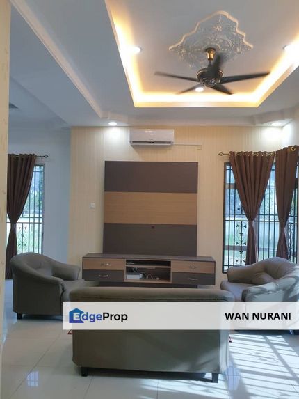 Tiara Height Double Storey Semi D House, Sepang  For Rent Fully Furnished, Selangor, Sepang