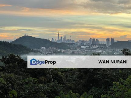 RARE GEM 2.5 Acre Premium Land With KL view,Kemensah Height For Sale, Selangor, Ampang