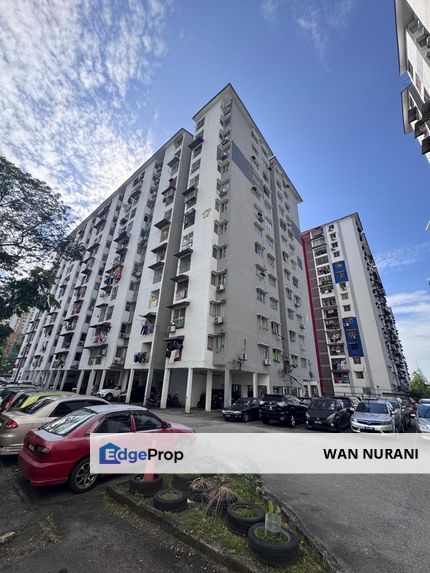 CORNER UNIT FREEHOLD Teratai Mewah Apartment Setapak KL For Sale, Kuala Lumpur, Setapak