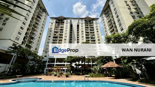 PARTLY FURNISHED Mentari Condominium Bandar Sri Permaisuri Cheras For Sale, Kuala Lumpur, Cheras