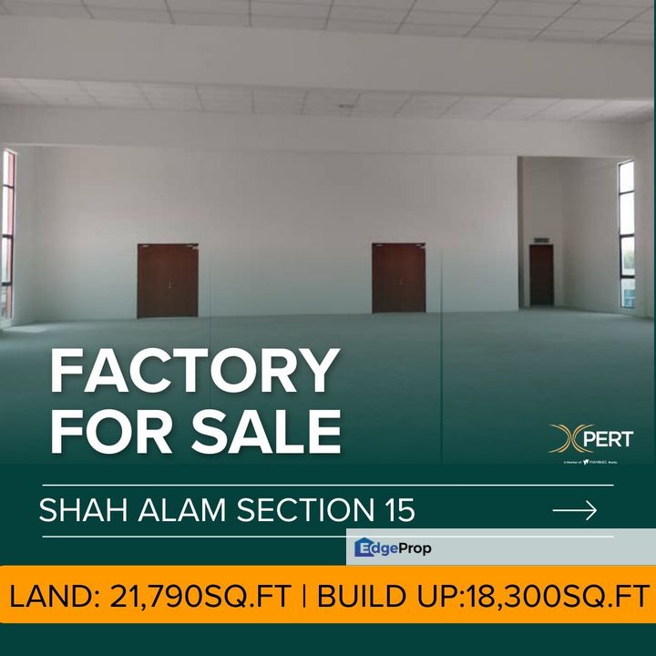 Seksyen 15 Shah Alam Tiong Nam Industrial Park Detached Factory, Selangor, Shah Alam