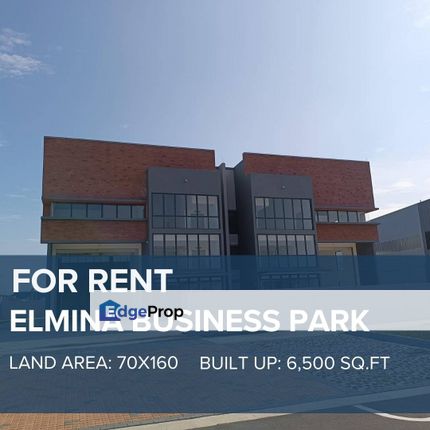 Elmina Business Park Semi D Factory nr Bukit Rahman Putra Rawang, Selangor, Sungai Buloh