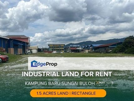 1.5 acres industrial land, rectangle shape, Kampung Baru Sungai Buloh, Selangor, Sungai Buloh