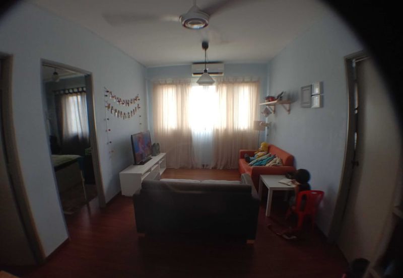 Bandar Puncak Alam Low Cost Apartment Kenari Court Renovation